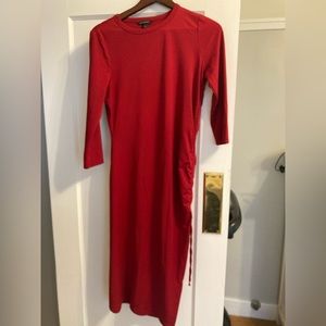 M Red Dress